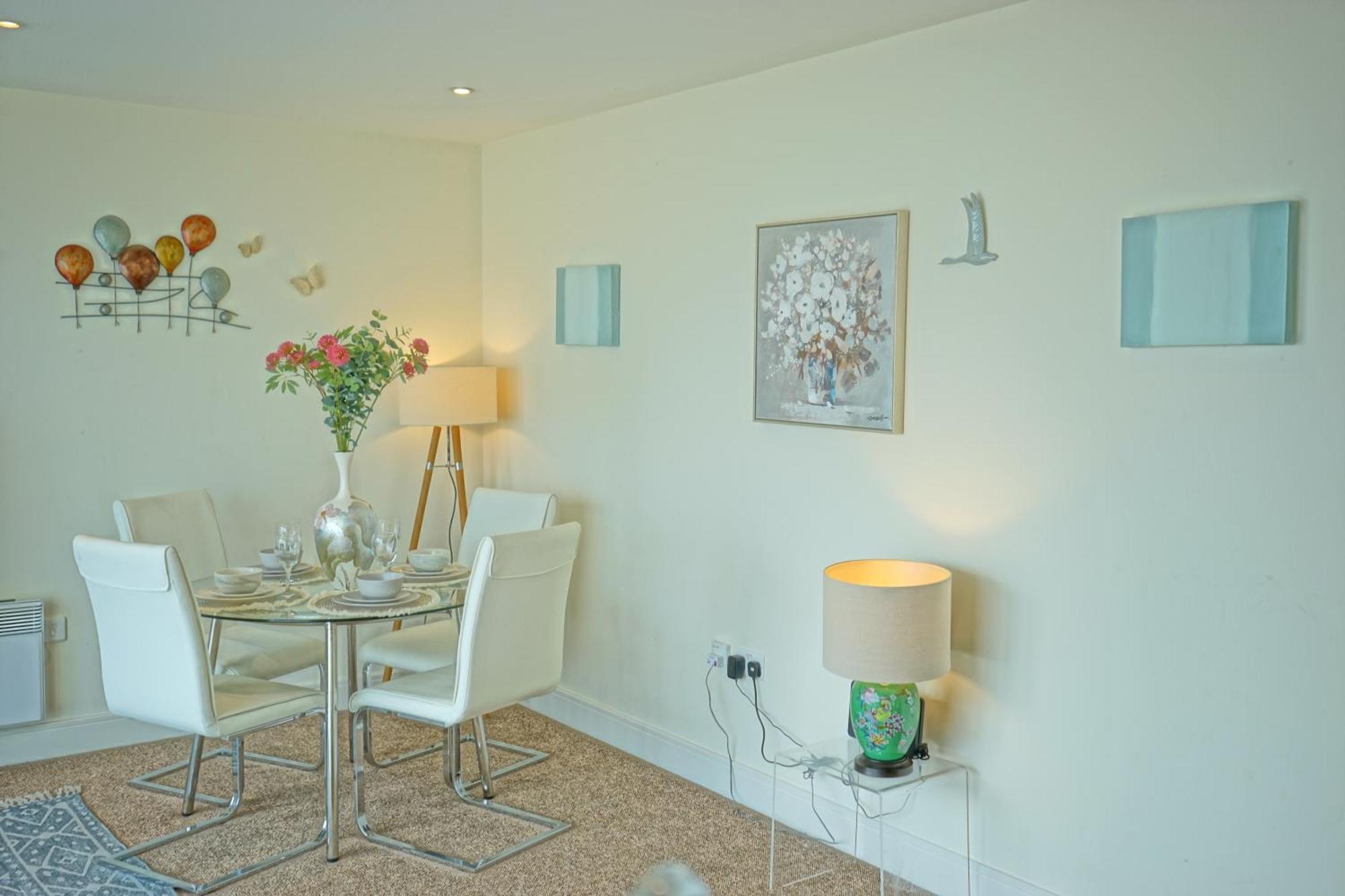 Soak Up The Light At A Soothing, Stylish In Marina Apartment Swansea